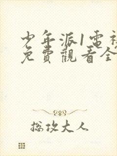 少年派1电视剧免费观看全集完整版