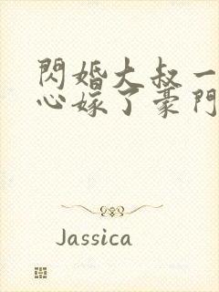 闪婚大叔一不小心嫁了豪门