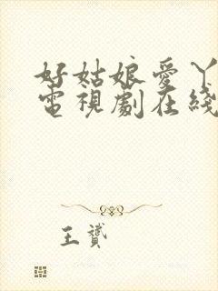 好姑娘爱丫爱丫电视剧在线观看封面