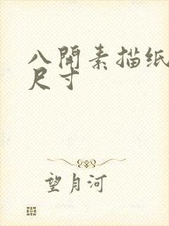 八开素描纸多大尺寸