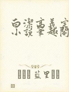 白洁高义完整版小说笔趣阁在线阅读封面