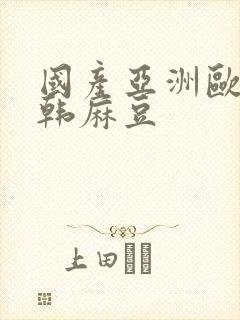 国产亚洲欧美日韩麻豆