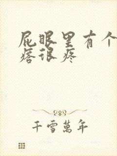 屁眼里有个硬疙瘩很疼