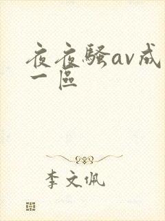 夜夜骚av成人一区