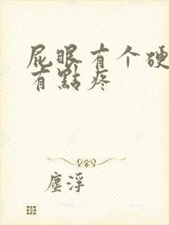 屁眼有个硬疙瘩有点疼