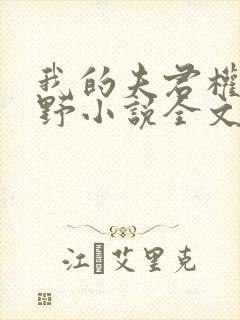 我的夫君权倾朝野小说全文免费阅读