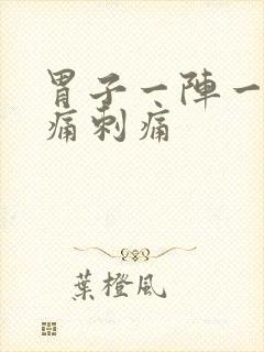 胃子一阵一阵绞痛刺痛封面