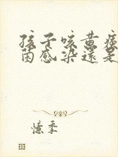 孩子咳黄痰是细菌感染还是病毒感染