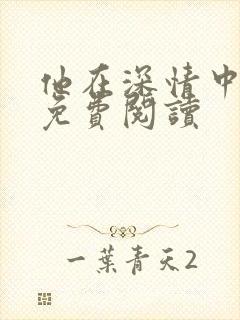 他在深情中陨落免费阅读