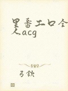 里番工口全彩同人acg封面