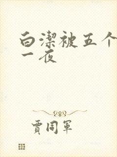 白洁被五个人玩一夜