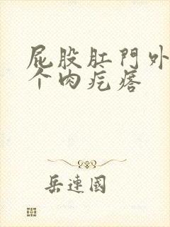 屁股肛门外长了个肉疙瘩