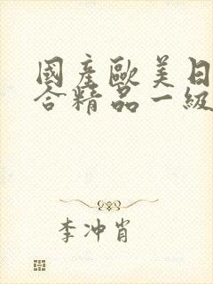 国产欧美日韩综合精品一级