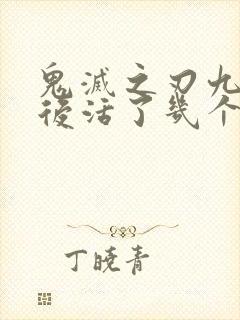 鬼灭之刃九柱最后活了几个封面