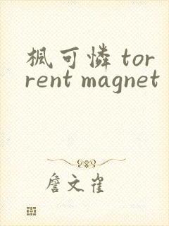 枫可怜 torrent magnet