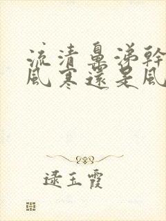 流清鼻涕干咳是风寒还是风热