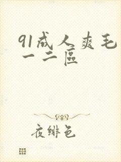 91成人爽毛片一二区封面