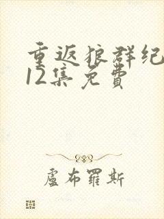 重返狼群纪录片12集免费封面