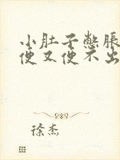 小肚子憋胀想大便又便不出什么原因封面