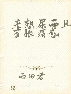 老想尿而且小腹有胀痛感封面