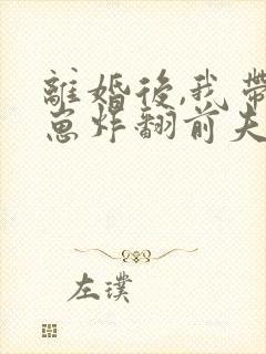 离婚后,我带四崽炸翻前夫家,全集免费