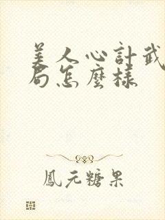 美人心计武儿结局怎么样封面