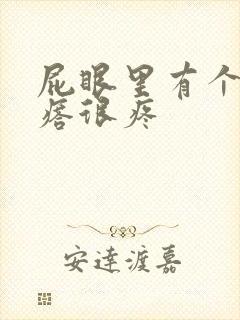 屁眼里有个硬疙瘩很疼