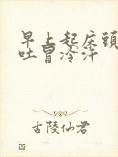 早上起床头晕想吐冒冷汗