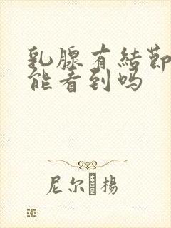 乳腺有结节ct能看到吗