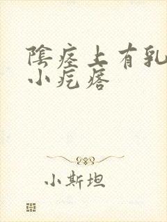 阴痉上有乳头状小疙瘩封面