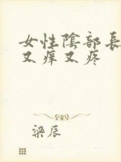 女性阴部长疙瘩又痒又疼