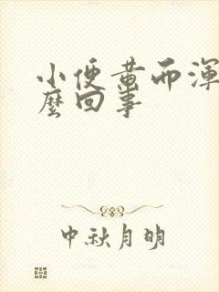 小便黄而浑浊怎么回事