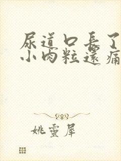 尿道口长了几个小肉粒还痛