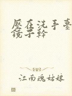 压在洗手台看着镜子干