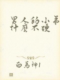 男人的小弟弟为什么不硬