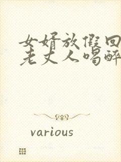 女婿放假回家把老丈人喝醉了封面