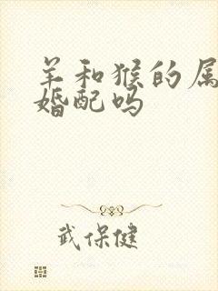 羊和猴的属相能婚配吗封面