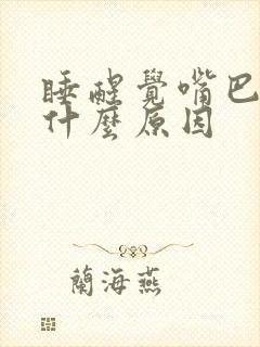 睡醒觉嘴巴苦是什么原因