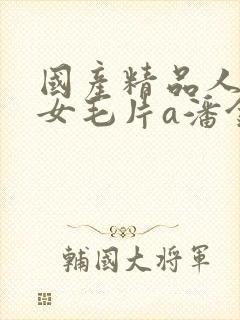 国产精品人妻熟女毛片a潘金莲封面