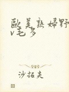 欧美熟妇野战av毛多