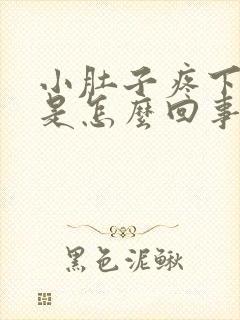 小肚子疼下坠疼是怎么回事