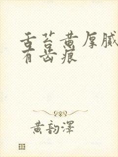 舌苔黄厚腻发白有齿痕