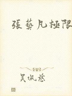 张艺凡极限挑战封面