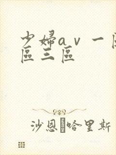 少妇aⅴ一区二区三区