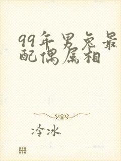 99年男兔最佳配偶属相封面