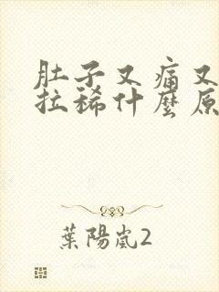 肚子又痛又胀又拉稀什么原因封面