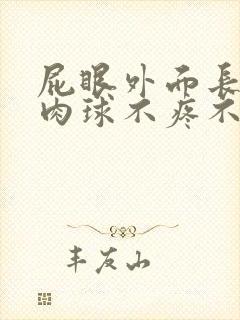 屁眼外面长了个肉球不疼不痒封面