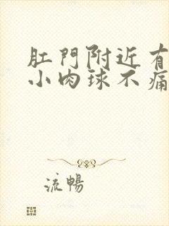 肛门附近有一个小肉球不痛不痒