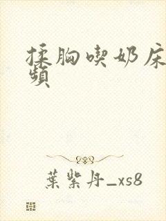 揉胸吃奶床震视频