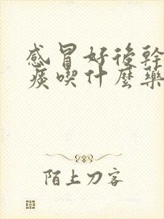 感冒好后干咳无痰吃什么药